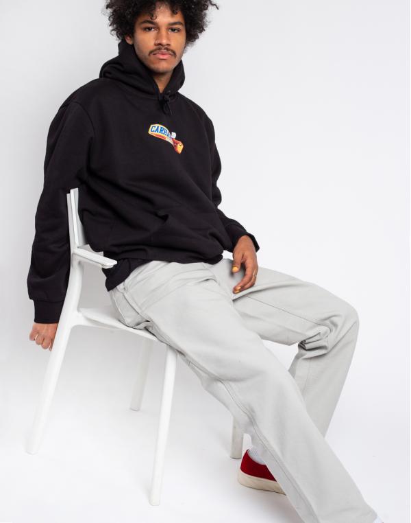 Carhartt WIP Hooded Chocolate Bar Sweat Black L