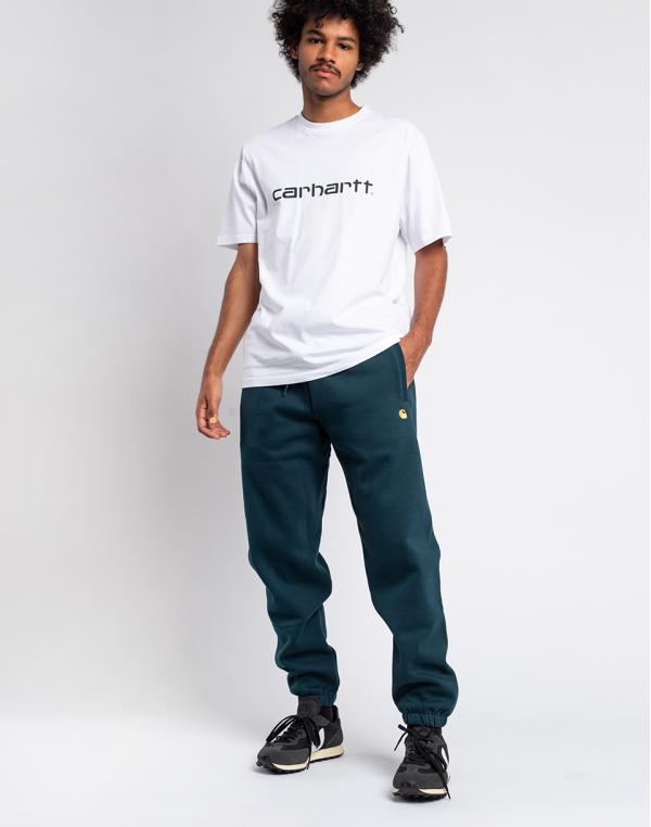 Carhartt WIP Chase Sweat Pant Frasier / Gold L