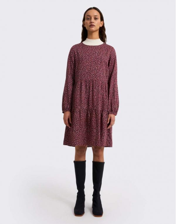 Armedangels Mirelaa Minifloral ruby red L