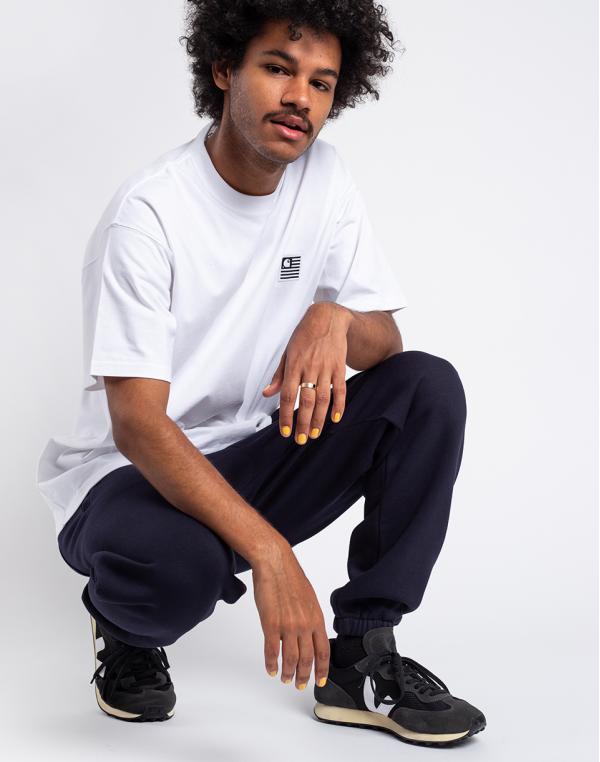Carhartt WIP S/S Label State T-Shirt White L