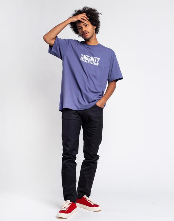Carhartt WIP S/S Removals T-Shirt Cold Viola / White L