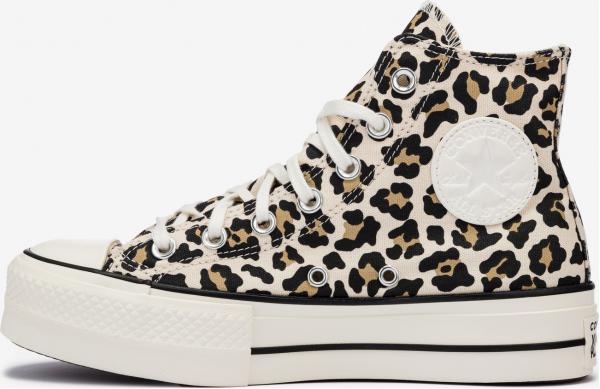 Chuck Taylor All Star Lift Hi Leopard Tenisky Converse