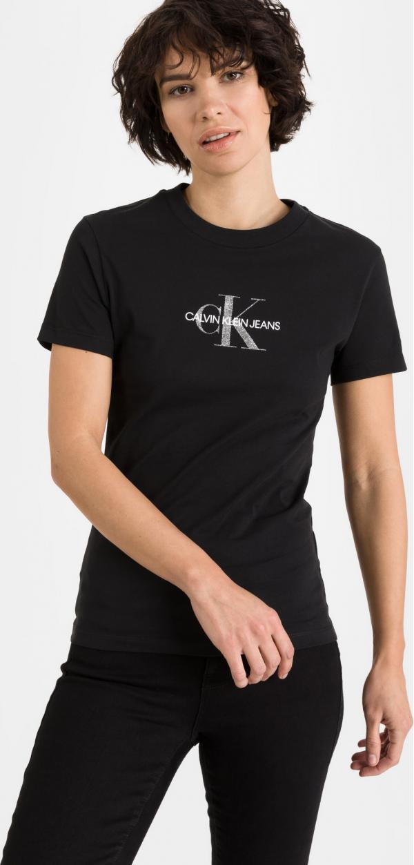Glitter Logo Triko Calvin Klein