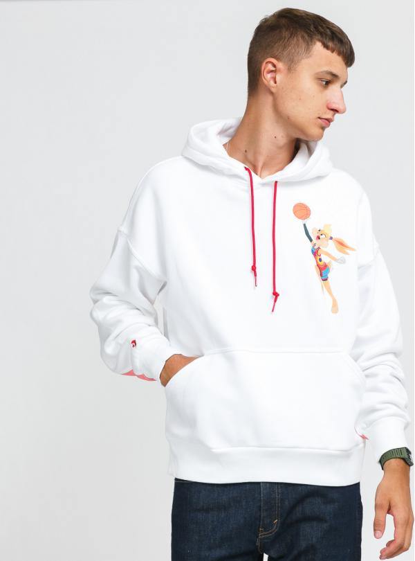 Converse Space Jam A New egacy Hoodie bílá