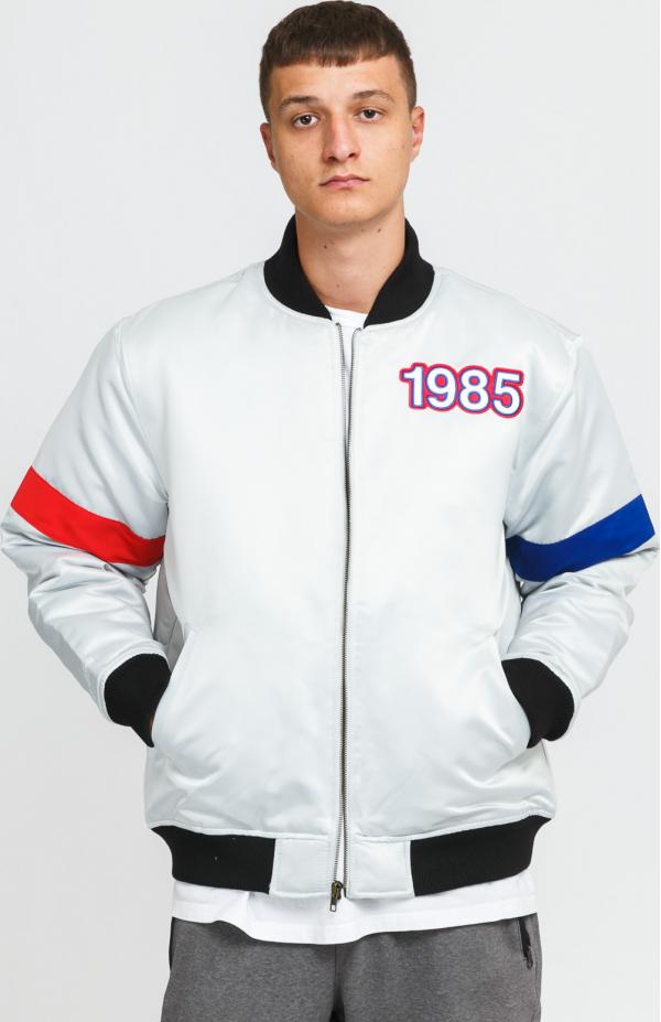 Mitchell & Ness NBA All Star Heavyweight Satin Jacket stríbrná