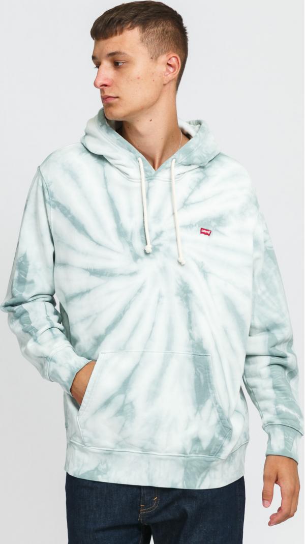 Levi's ® New Original Hoodie bílá / světle olivová