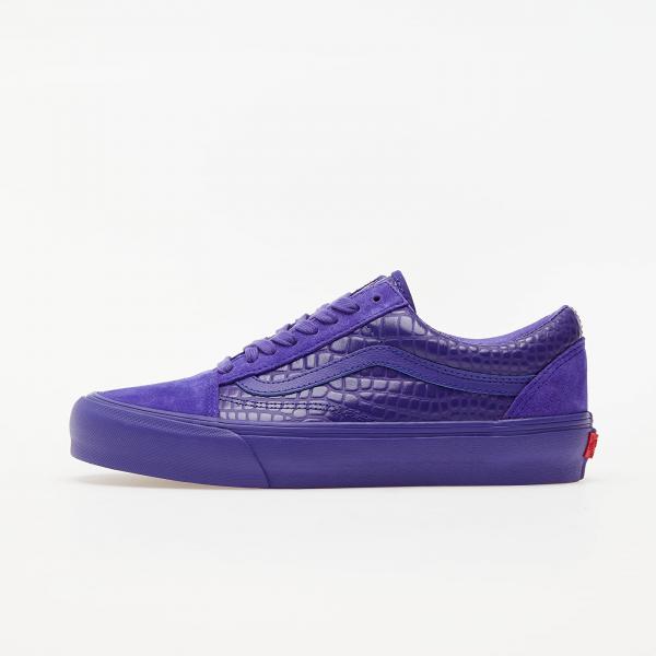 Vans Vault Old Skool LX (Croc Skin) Deep Blue