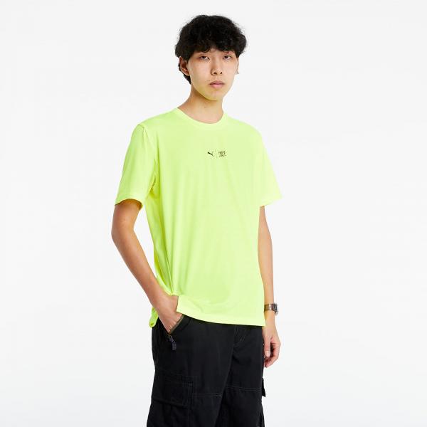 Puma x First Mile Train SS Tee Yellow Alert