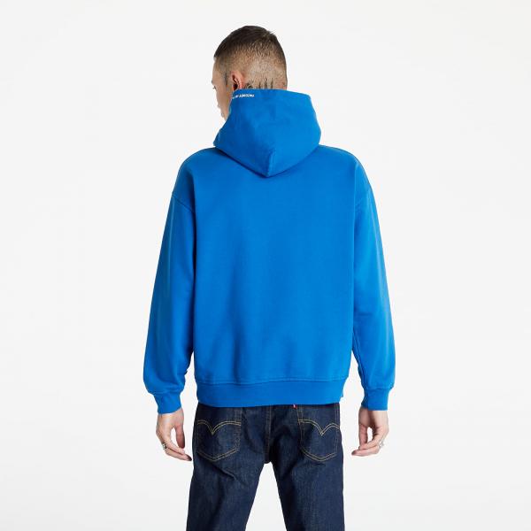 PACCBET Cotton Logo Hoodie Knit Blue