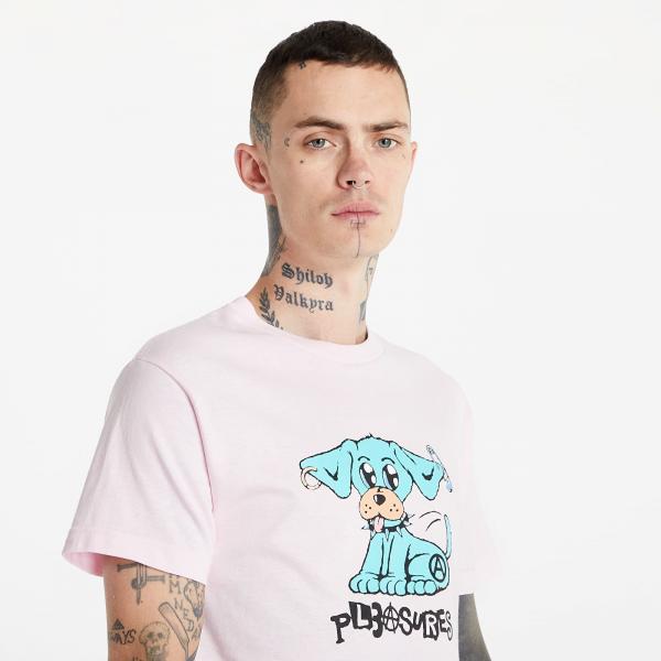 PLEASURES Ruff T-Shirt Pink