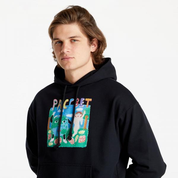 PACCBET Cotton Worldpeache Hoodie Knit Black