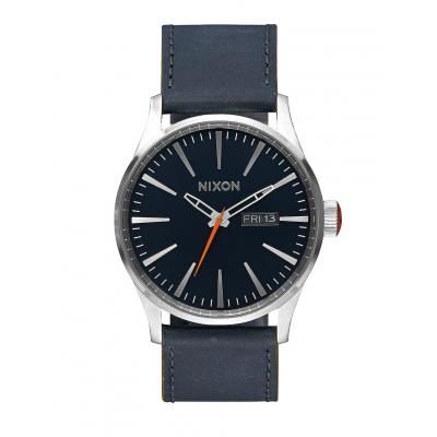 Nixon SENTRY LEATHER BLUEORANGE