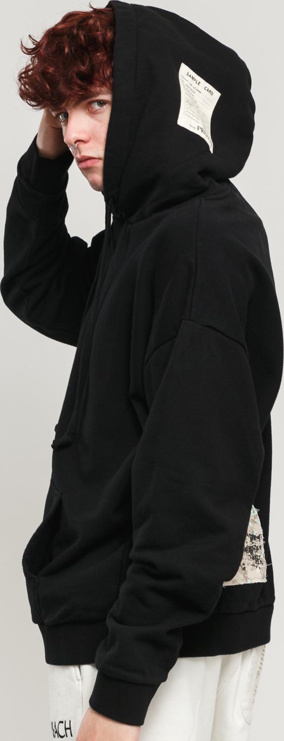 PREACH Essential Hoodie Patch černá