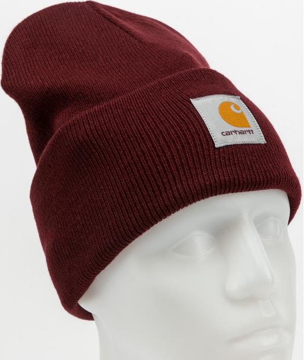 Carhartt WIP Acrylic Watch Hat vínový