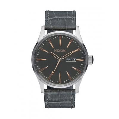 Nixon Sentry Leather Graygator