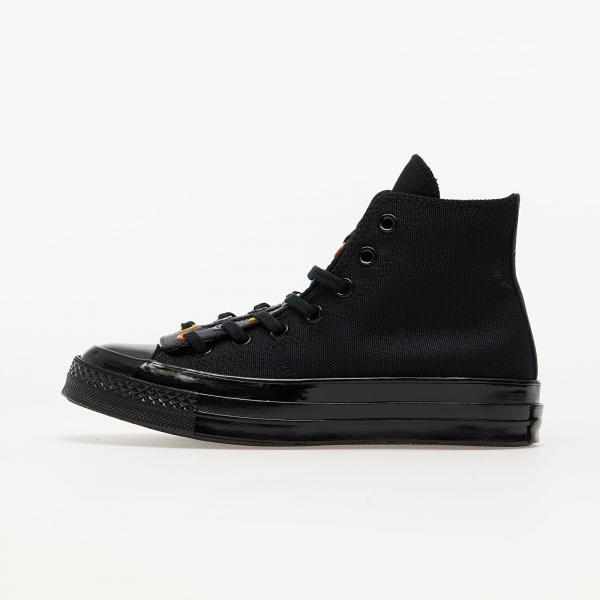 Converse Chuck 70 Canvas Zip Black/ Electric Aqua