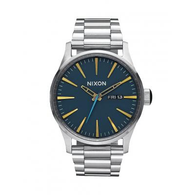 Hodinky Nixon Sentry SS Navy Brass