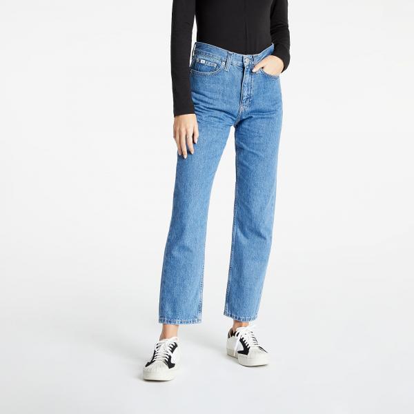 Calvin Klein Jeans Hr Straight Ankle Denim Light