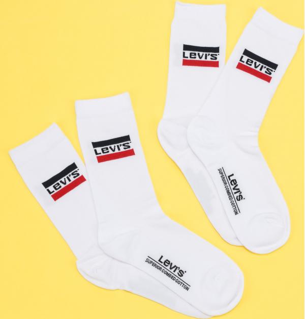 Levi's ® 2Pack Regular Cut Sportwear Logo bílé
