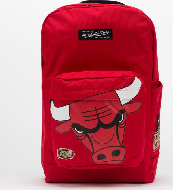 Mitchell & Ness NBA Backpack Chicago Bulls červený