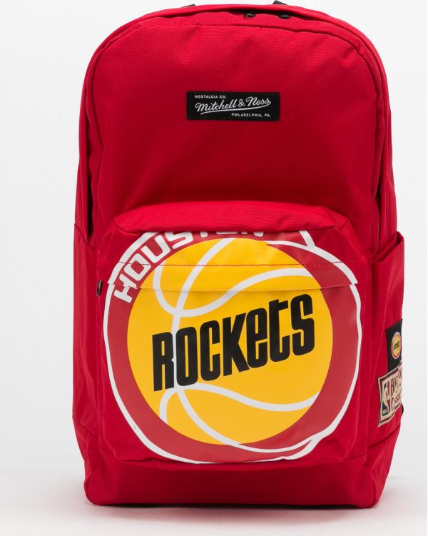 Mitchell & Ness NBA Backpack Rockets červený