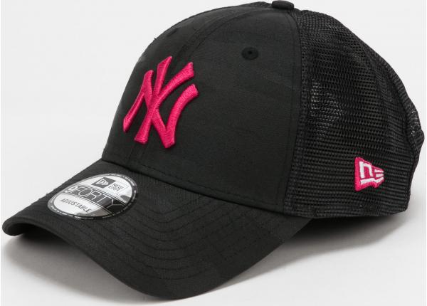 New Era 940 MLB Home Field NY camo černá / růžová