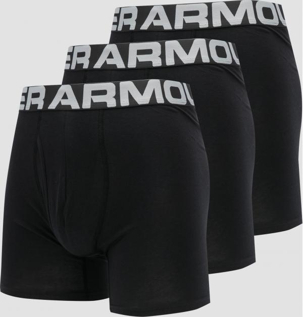 Under Armour Changed Cotton 3Pack Boxerjock černé