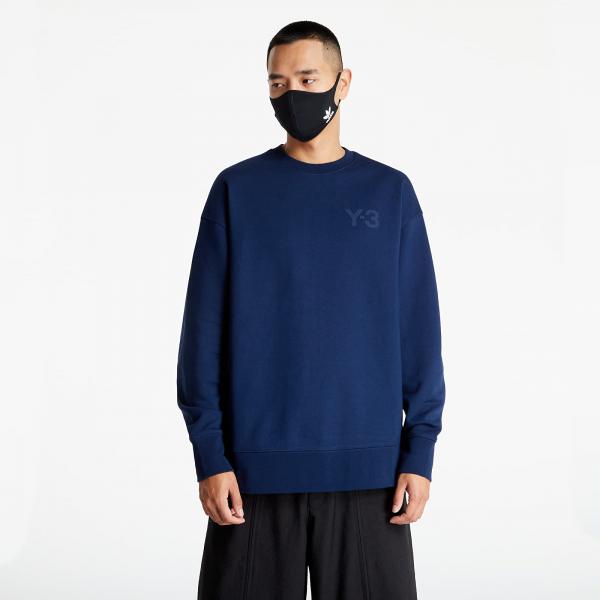 Y-3 Classic Chest Logo Crew Sweatshirt Collegiate Navy