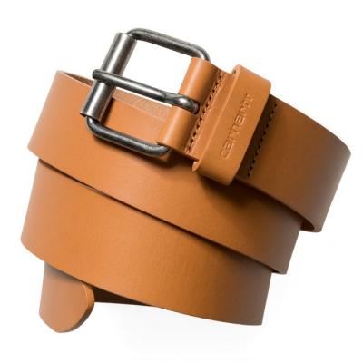 Carhartt WIP Script Belt Buckskin/Silver