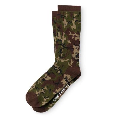Carhartt Gilbert Socks Jacquard Green