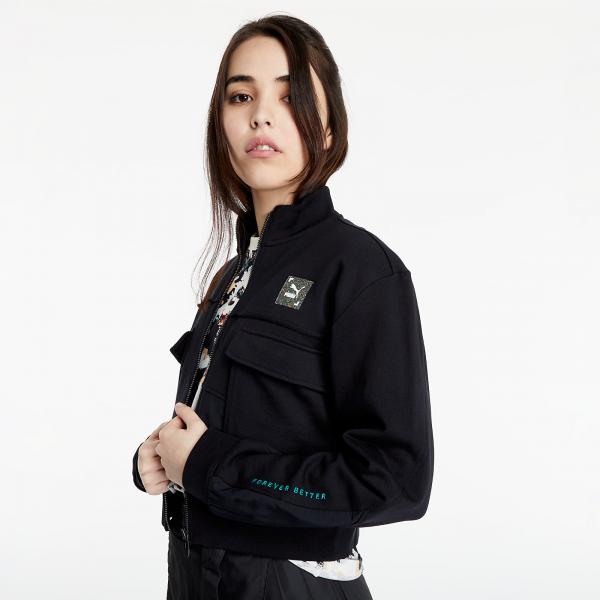 Puma Re.Gen Cropped Jacket Anthracite