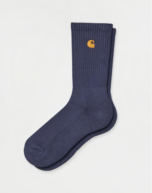 Carhartt WIP Chase Socks Cold Viola / Gold