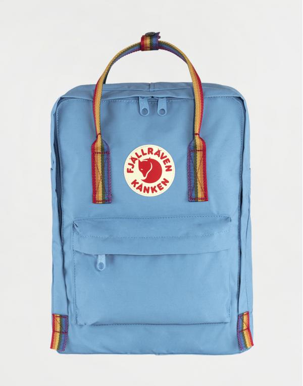 Fjällräven Kanken Rainbow 508-907 Air Blue-Rainbow Pattern