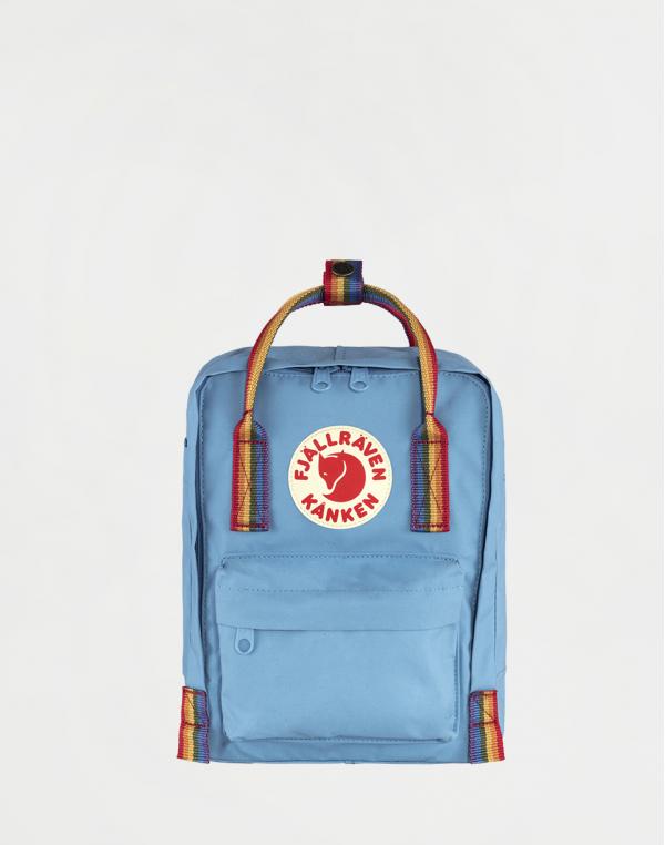 Fjällräven Kanken Rainbow Mini 508-907 Air Blue-Rainbow Pattern