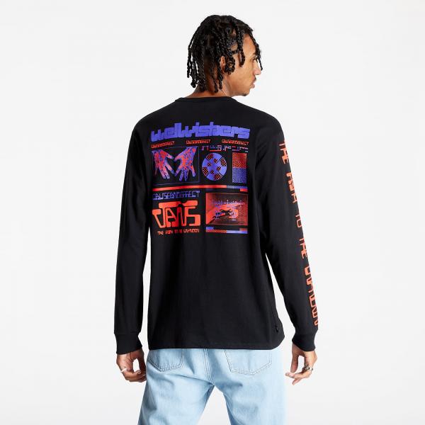 Vans Off The Wall Gall Long Sleeve Shirt Black