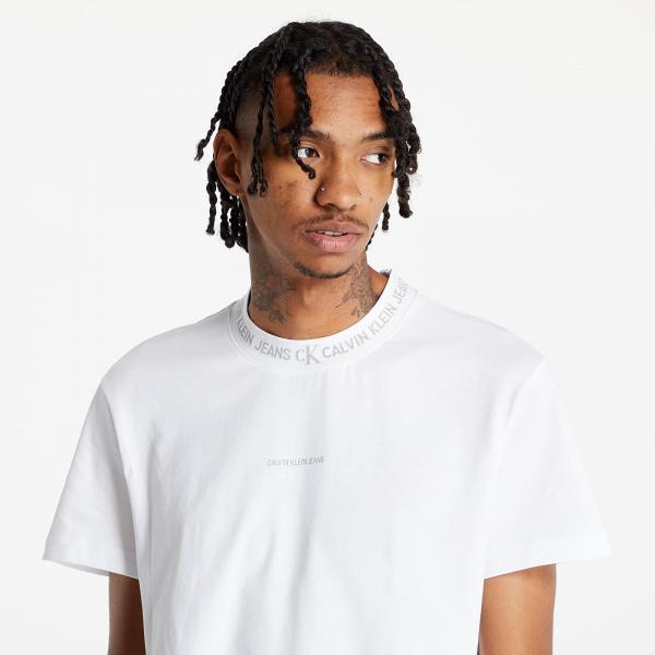 Calvin Klein Jeans Logo Jacquard Tee Bright White