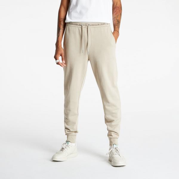 Calvin Klein Jeans Logo Jacquard Hwk Pants Crockery