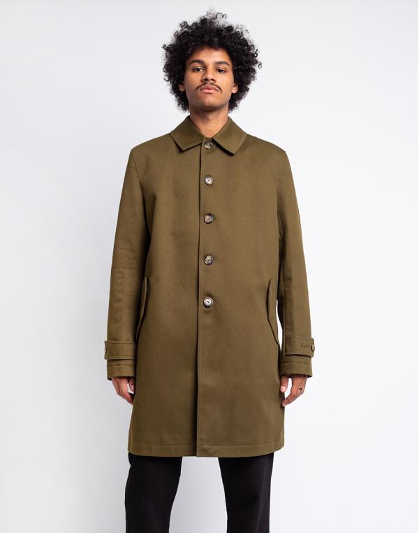 Forét Shelter Wool Coat ARMY M