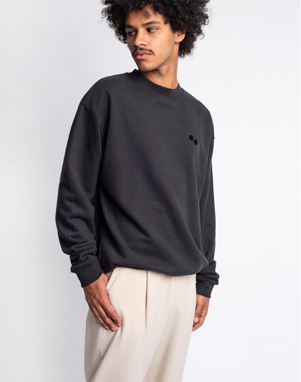 pinqponq Sweatshirt Peat Black XS