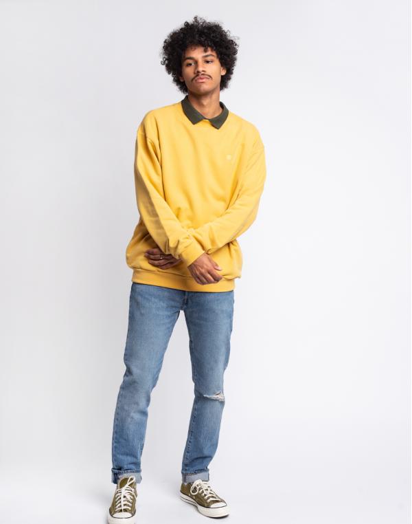 pinqponq Sweatshirt Straw Yellow XS