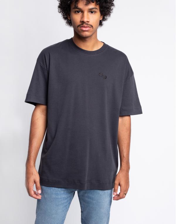 Tričko pinqponq T-Shirt Peat Black