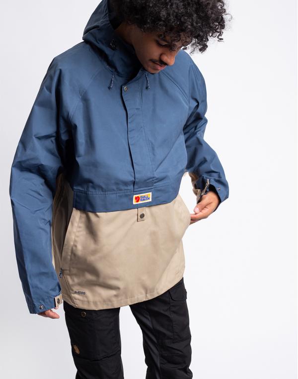 Fjällräven Vardag Anorak M 520-195 Uncle Blue-Sand Stone S