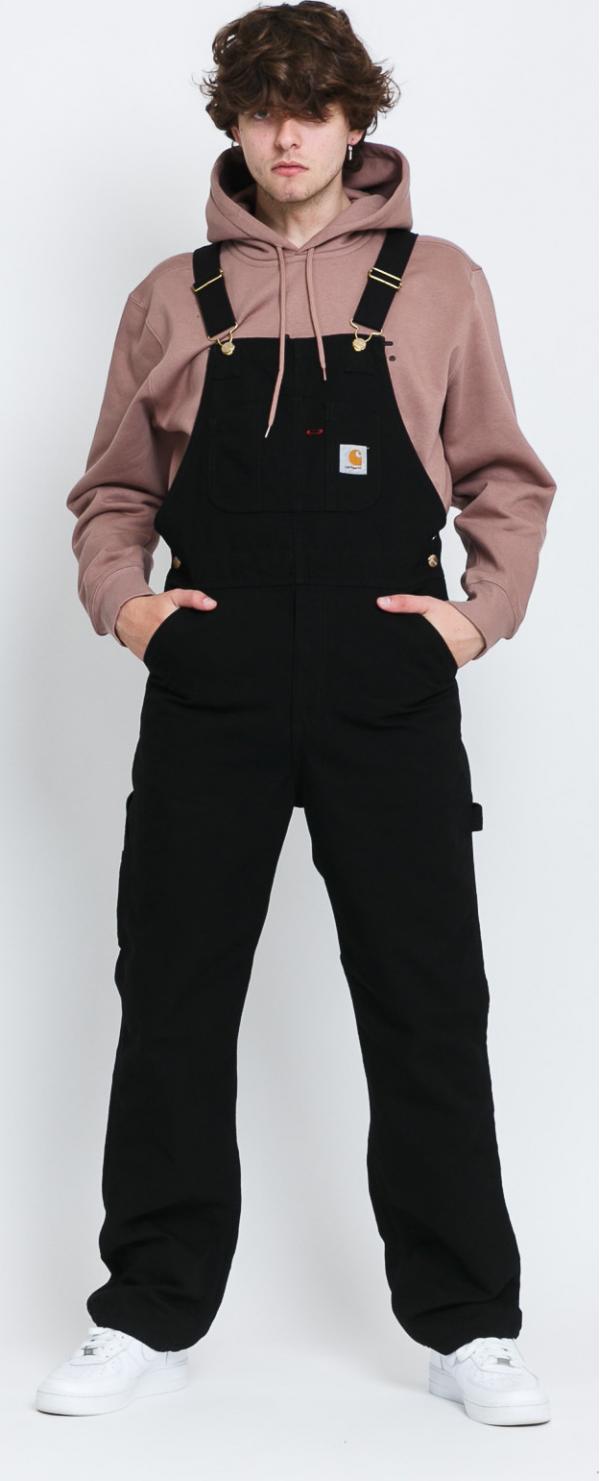 Carhartt WIP Bib Overall black rinsed