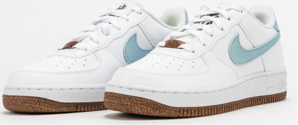 Nike Air Force 1 LV8 (GS) white / obsidian - white - black
