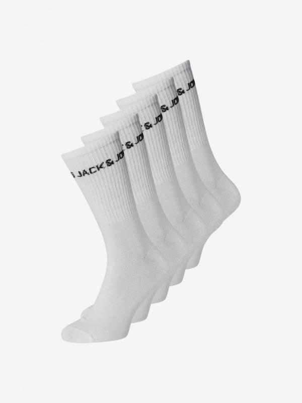 Basic Logo Tennis Ponožky 5 párů Jack & Jones