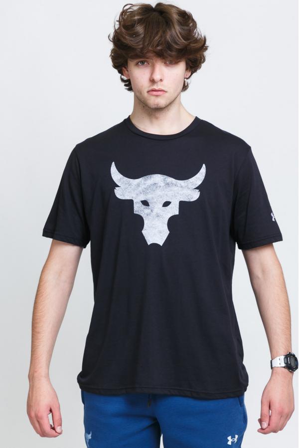 Under Armour Project Rock Brahma Bull Tee černé