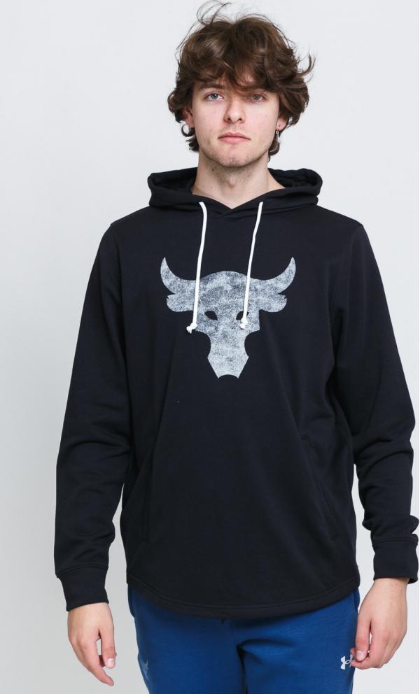 Under Armour Project Rock Terry Hoodie černá