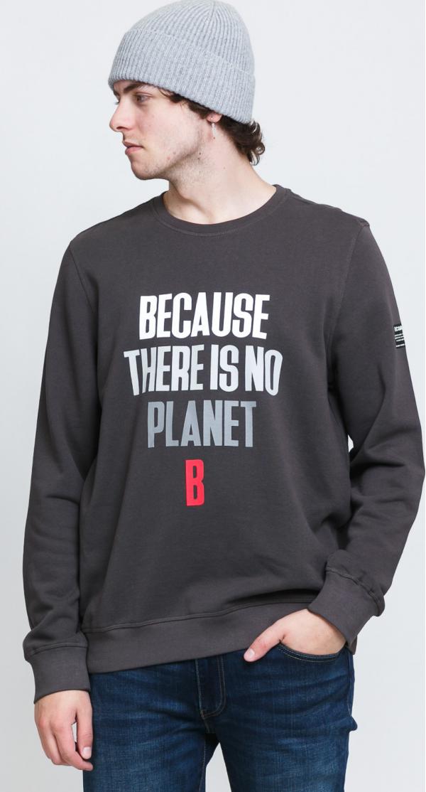 Ecoalf Barderalf Sweatshirt tmavě šedá