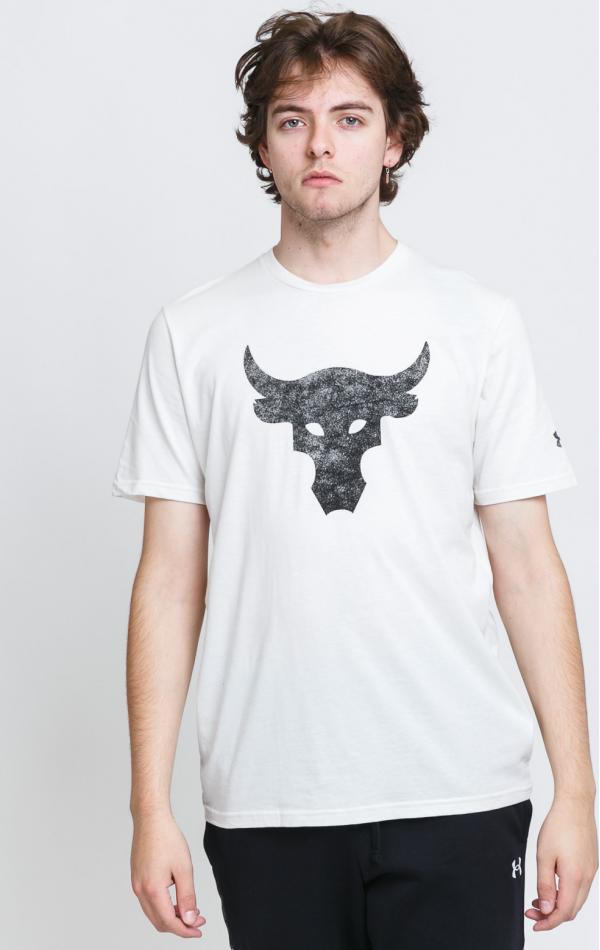 Under Armour Project Rock Brahma Bull Tee krémové