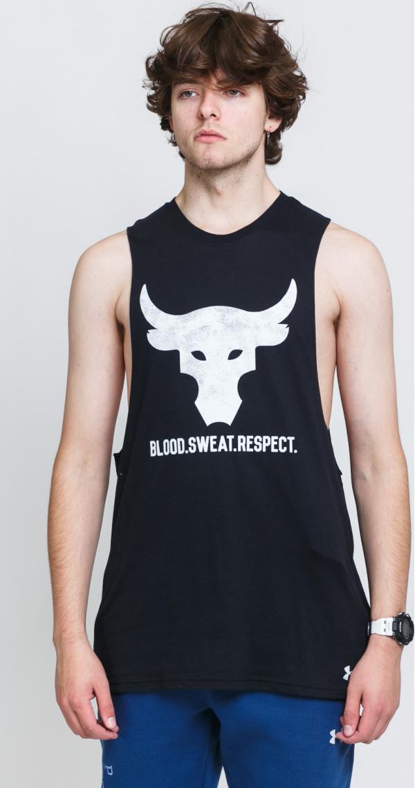 Under Armour Project Rock Brahma Bull Tank černé